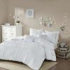 Comforter Bedding Sets * | Flash Sale Intelligent Design Rory Comforter Set White