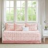 Quilt Bedding Sets * | Coupon Intelligent Design 6Pc Arielle Printed Daybed Cover Set Blush