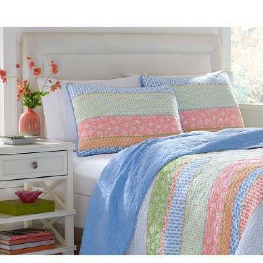 Quilt Bedding Sets * | Best Reviews Of Blue Charlie Quilt Set Poppy & Fritz