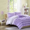 Comforter Bedding Sets * | Best Sale Mi Zone Purple Lindsey Comforter Set