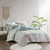 Comforter Bedding Sets * | Cheap Madison Park Chloe Cotton Comforter Set Aqua