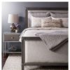 Quilt Bedding Sets * | Budget Gray Solid Quilt And Sham Set (Twin) 2Pc The Industrial Shop