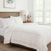 Duvet Cover Bedding Sets * | Discount Warm Stripe Family-Friendly Duvet & Sham Set Threshold