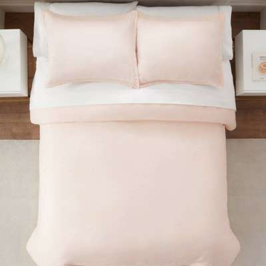 Duvet Cover Bedding Sets * | New Simply Clean Duvet Set Serta