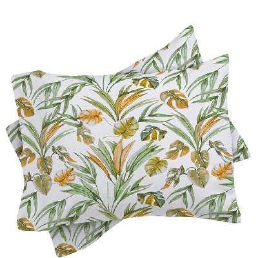 Comforter Bedding Sets * | Discount Marta Barragan Camarasa Sweet Tropical Botany Comforter Set Deny Designs Green