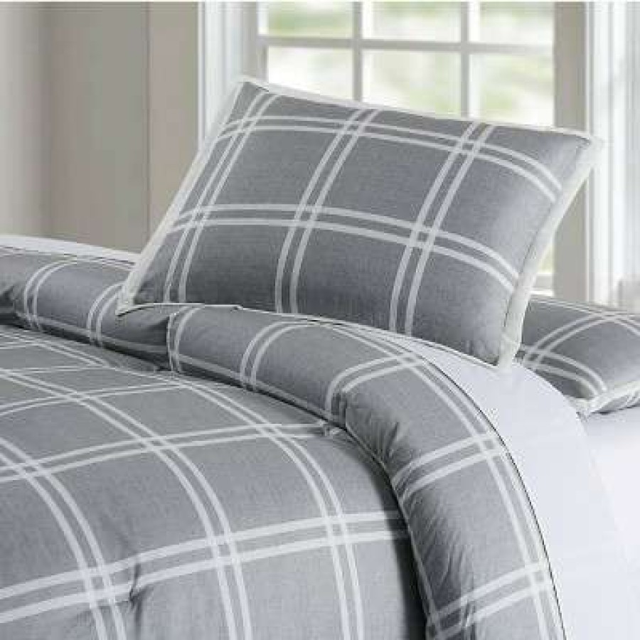 Comforter Bedding Sets * | Wholesale Truly Soft Everyday Leon Plaid Comforter Set