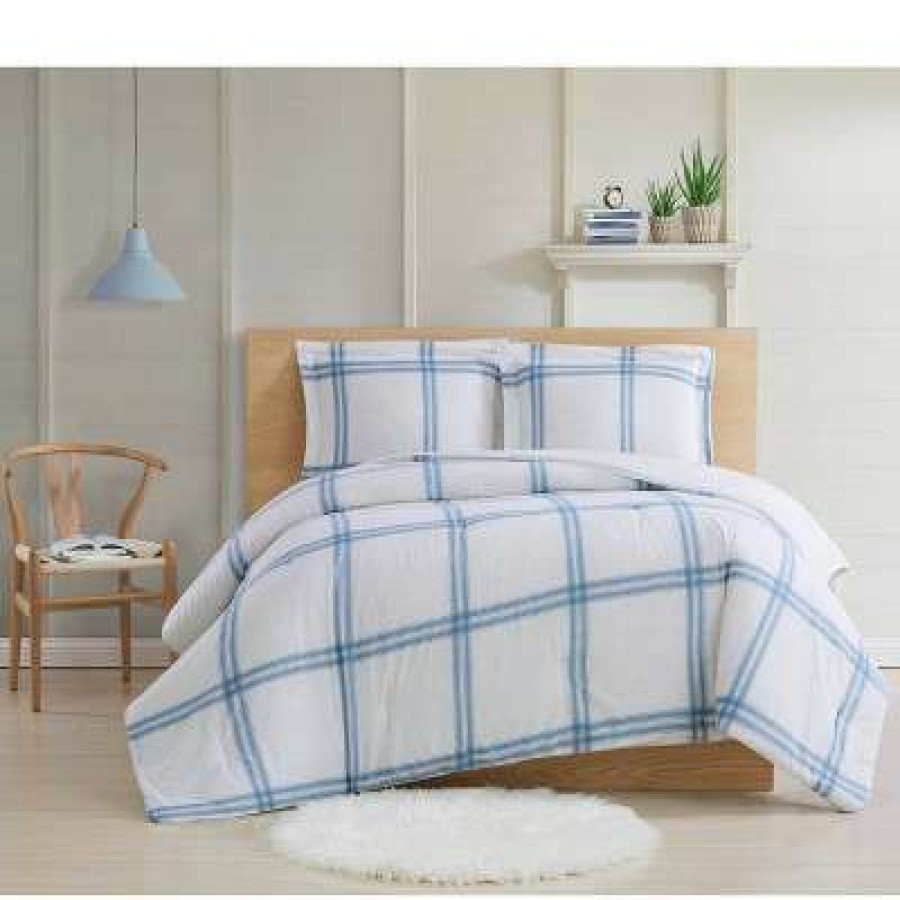 Bedding Collections * | Best Sale Cottage Classics Farmhouse Plaid Bedding Collection