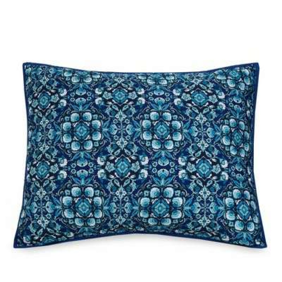 Quilt Bedding Sets * | New Micah Medallion Quilt Set Vera Bradley Deep Turquoise