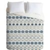 Duvet Cover Bedding Sets * | Budget Dash And Ash Tuni Luna Duvet Cover Set Deny Designs Blue