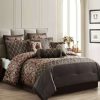 Comforter Bedding Sets * | Deals Brackley Comforter Set Riverbrook Home Brown