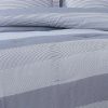 Comforter Bedding Sets * | Brand New Multi Stripe Comforter Set Gray Truly Soft