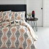 Duvet Cover Bedding Sets * | Cheap Beige Cusco Rhombus Duvet Cover Set Azalea Skye