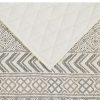 Quilt Bedding Sets * | Coupon Brooklyn Loom Chase Quilt Set Cream/Black