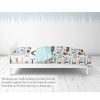 Comforter Bedding Sets * | Hot Sale Bacati Safari Animals Aqua/Orange/Gray 5 Pc Toddler Bedding Set