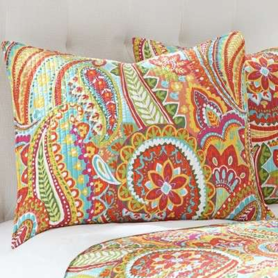 Quilt Bedding Sets * | Budget Sylvie Quilt Set Multicolor Levtex Home