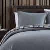 Duvet Cover Bedding Sets * | Outlet Eddie Bauer Richmond Microfiber Duvet Cover & Sham Set Gray