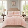 Comforter Bedding Sets * | Deals Madison Park Zoe Faux Monhair Reverse Faux Mink Comforter Set