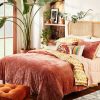 Duvet Cover Bedding Sets * | Cheapest Opalhouse Designed With Jungalow Reversible Velvet Duvet Cover & Sham Set Opalhouse Designed With Jungalow