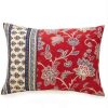 Comforter Bedding Sets * | Brand New Indigo Bazaar 5Pc Marbella Comforter & Sham Set Red