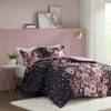 Duvet Cover Bedding Sets * | New Intelligent Design Jessica Floral Printed Duvet Cover Set