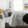 Comforter Bedding Sets * | New Triangle Lines Decorative Bed Set With Throw Room Essentials