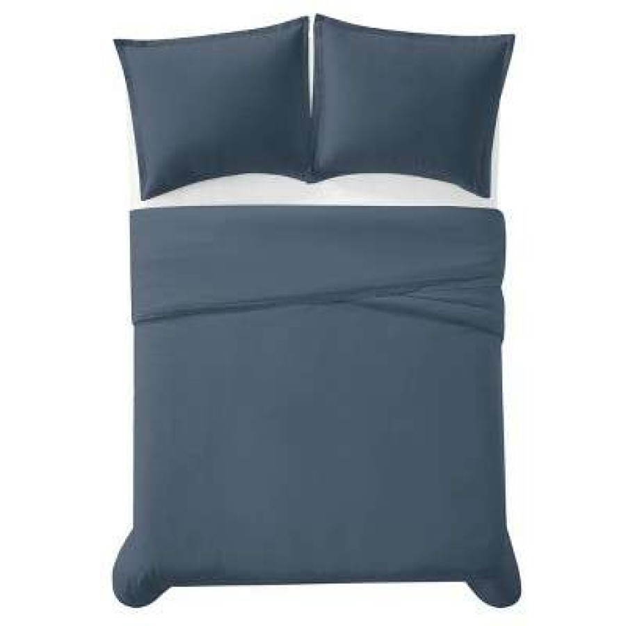 Duvet Cover Bedding Sets * | Best Pirce 310 Thread Count Cotton Solid Duvet Set Charisma