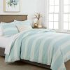 Duvet Cover Bedding Sets * | Best Deal Chambray Yarn Dye Stripe Duvet & Sham Set Threshold