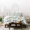 Duvet Cover Bedding Sets * | Discount Deny Designs Iveta Abolina Olivia Sprig Duvet Set