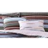 Quilt Bedding Sets * | Deals Haze Stripe 5Pc Quilt Set Geneva Home Fashion Multicolored