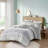 Comforter Bedding Sets * | Brand New Urban Habitat Evan Woven Stripe Cotton Gauze Comforter Set