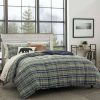 Comforter Bedding Sets * | Budget Rugged Plaid Reversible Comforter Mini Set Eddie Bauer