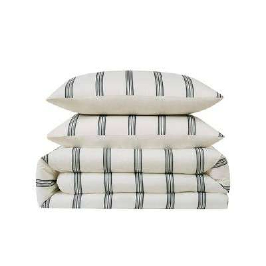 Duvet Cover Bedding Sets * | Brand New Truly Soft Everyday Millenial Stripe Duvet Cover Set