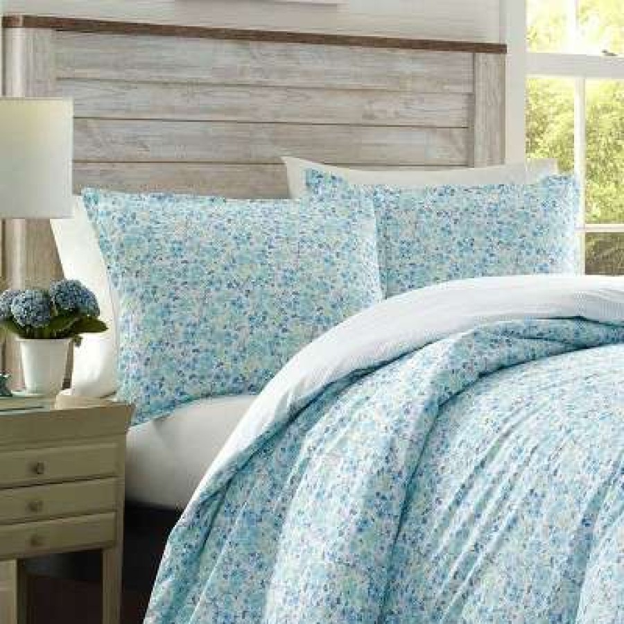 Duvet Cover Bedding Sets * | Coupon Jaynie Stonewashed Reversible Duvet Cover & Sham Set Laura Ashley