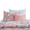 Comforter Bedding Sets * | Top 10 Hayley Reversible Comforter Set Idea Nuova Coral