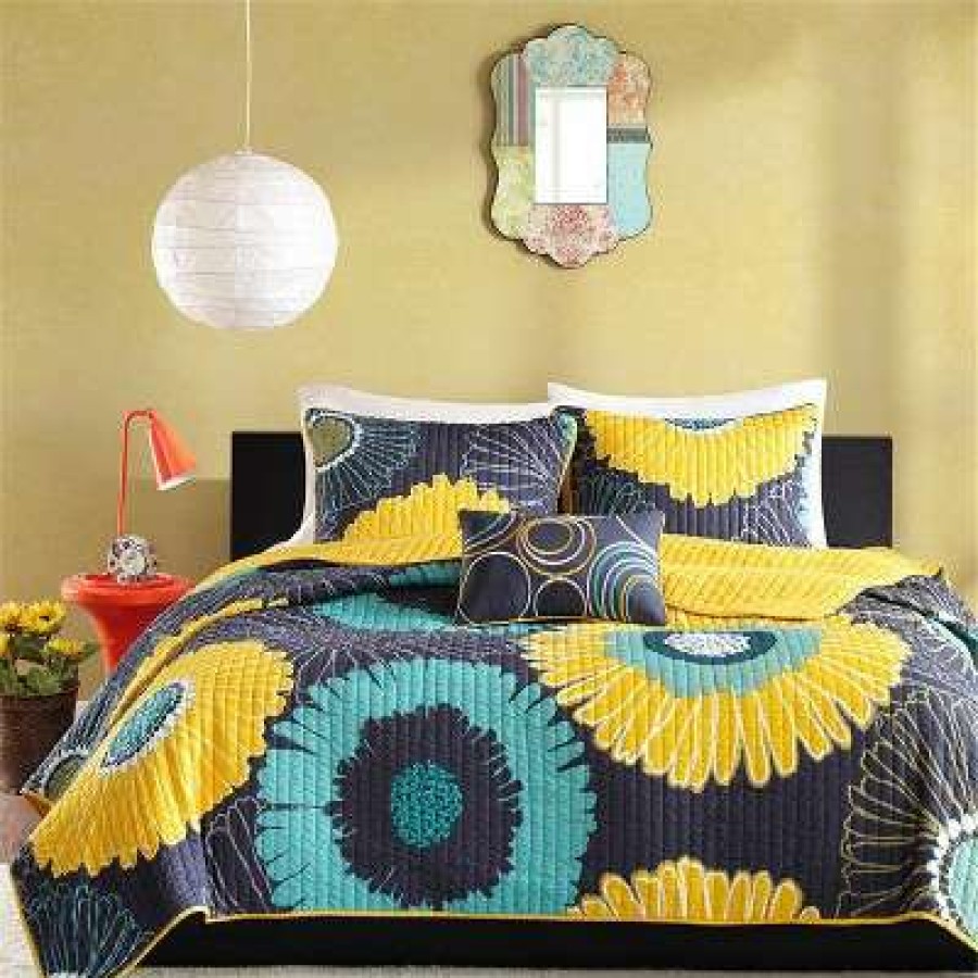 Quilt Bedding Sets * | Brand New Mi Zone Loretta Quilted Coverlet Set