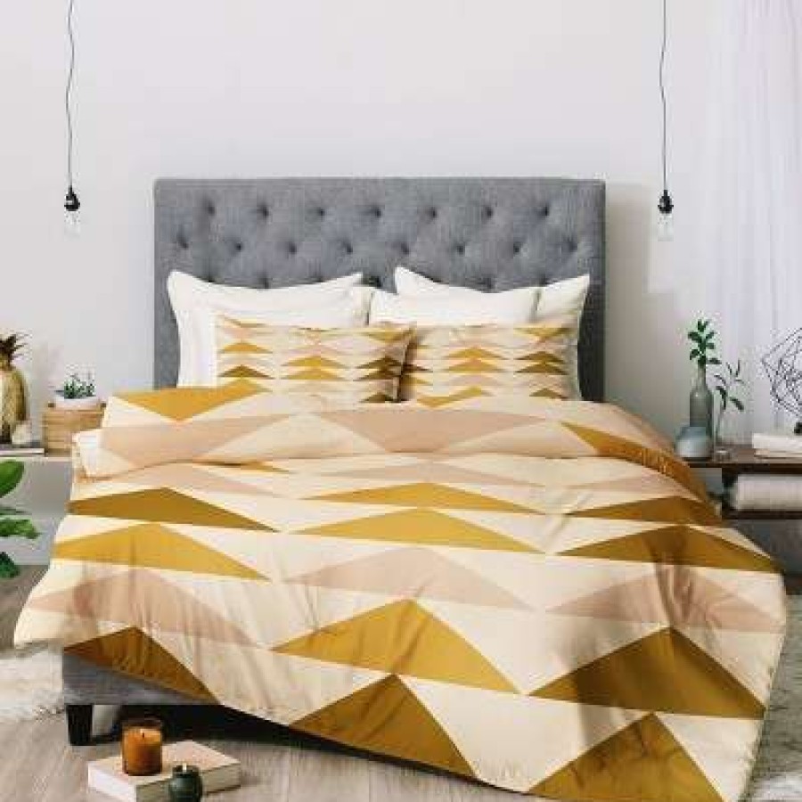 Comforter Bedding Sets * | Best Reviews Of Urban Wild Studio Festival Comforter Set Deny Designs Yellow