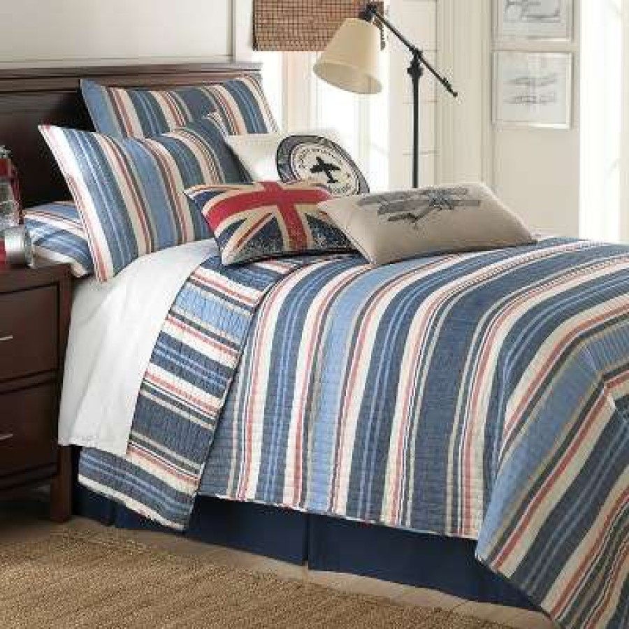 Quilt Bedding Sets * | Brand New Oliver Quilt Set Levtex Home