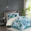 Comforter Bedding Sets * | Buy Madison Park 7Pc Slade Cotton Printed Comforter Set