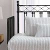 Quilt Bedding Sets * | Buy Willow Way Ticking Stripe Daybed Cover Set Stone Cottage