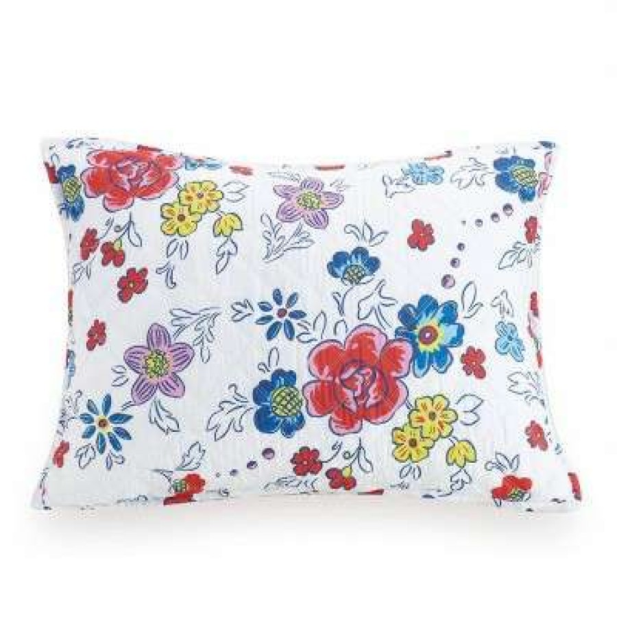 Quilt Bedding Sets * | Promo Flower Patch Quilt Sets Molly Hatch For Makers Collective White