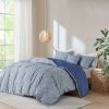 Comforter Bedding Sets * | Promo Reese Organic Cotton Oversized Comforter Cover Set Clean Spaces