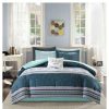 Comforter Bedding Sets * | Best Sale Intelligent Design Nissa Comforter And Sheet Set Blue