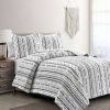 Quilt Bedding Sets * | Budget Lush Decor Hygge Stripe Quilt Lush Decor