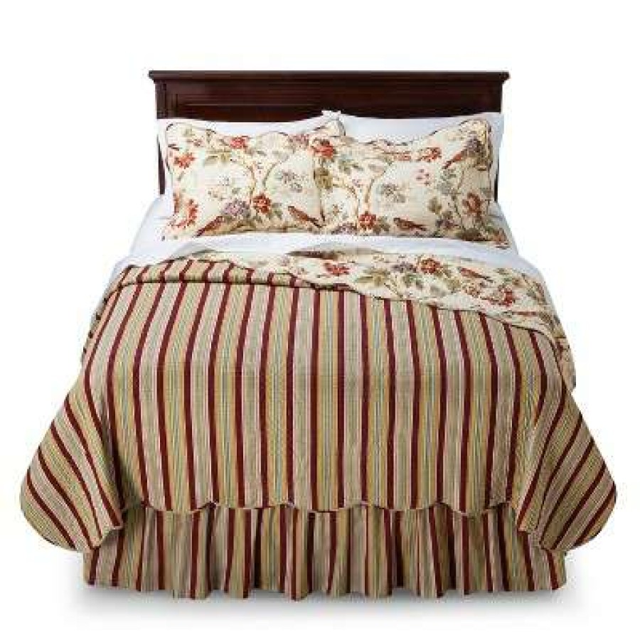 Quilt Bedding Sets * | Budget Waverly Charleston Chirp Quilt Set