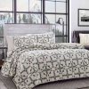 Quilt Bedding Sets * | Best Deal Arrowhead Reversible Quilt Set Charcoal Eddie Bauer