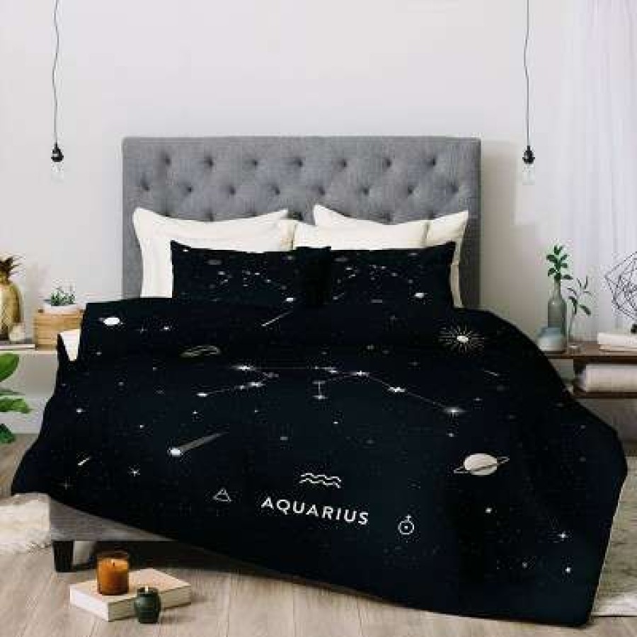 Bedding Collections * | Cheap Star Constellation Bedding Collection Deny Designs