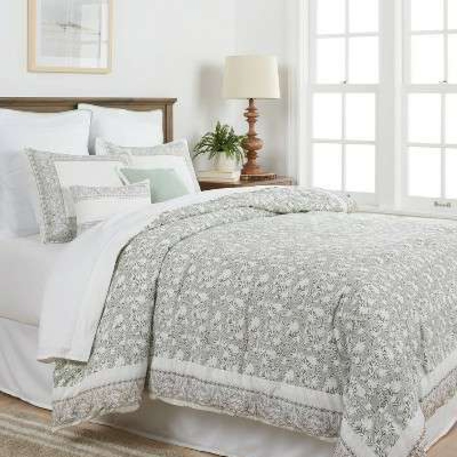 Comforter Bedding Sets * | Best Deal 8Pc Richland Floral Comforter Set Threshold Green