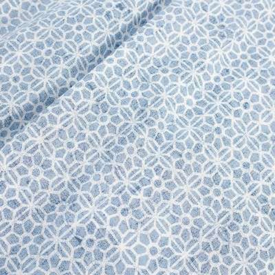 Duvet Cover Bedding Sets * | Hot Sale Simply-Put Distress Tile Duvet Set Simply Put Blue