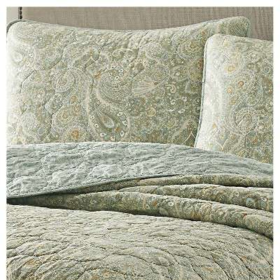 Quilt Bedding Sets * | Best Pirce Emilia Quilt Set Stone Cottage