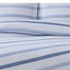 Duvet Cover Bedding Sets * | Coupon Curtis Stripe Duvet Cover Set White/Gray Truly Soft